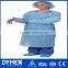 Thumb up Disposable Nonwoven Latex Free Isolation Gown