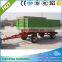 Tractor drag two wheels 3 tons farm trailers for sale