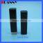 CHANNEL STYLE UV BLACK EMPTY SQUARE LIPSTICK TUBE FOR LIP CARE