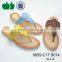 China new fashion most popular pu women slippers