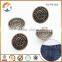 Plastic Insert Vintage Shank Button For Jeans
