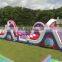 2016 Classic design outdoor sport inflatable assualt obstacle course hot sale
