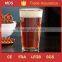 Personalized cooler vintage beer glass mug with gold rim