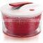 As seen on TV plastic manual vegetable and fruit tools salad spinner 4.2L with SS blade