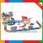 Free wheel racing car game/car toys/sliding racing car toys ( included 6pcs racing car&4 color assorted,red&blue&white&yellow)