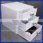 Yageli pop style Acrylic makeup storage drawers with custom style & Clear / White color choice