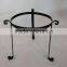 metal galvanized flower pot stand