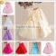WONDERLAND children clothes fashion girl red rose party dress sleeveless flower girl dress 3 year old girl dress