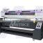 Polyester flag printing machine with dual DX7 heads two sides printing