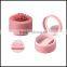 Heart shaped rose crocodile embossed leather, round, small, lovely, and lovely, bo, jewelry bo, wholesale