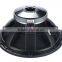 18" 8 ohm low frequency dj loudspeaker driver for karaoke with 4 inch VC