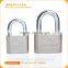 High Security Nickle Plated Big Round Corner Iron Padlock