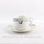 Ceramic Coffee Cups, Coffee Cup and Saucer Set