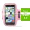 2016 New Arrival Sport Clycling Joga Running Arm Band Lycra Armband for iPhone 6/6S Plus Samsung S6 Edge+5.5" Phone