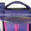 Cartoon design young pretty girls school bags with trolley