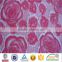 wholesale polyester heart pattern burnout flannel fabric