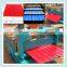 910 Trapezoidal Coloured Metal Roofing Sheet Molding Machine
