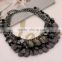 Star Jewelry New Choker Fashion Necklaces For Women 2015 Popular Exaggerated Weaving Geometric Statement Necklace