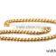 New Hot 18K gold filled women's men's gold chain, fashion stainless steel jewelry neck chain