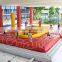 Hot selling giant inflatable beach volleyball court for sale, inflatable bossball sport game, inflatable volleyball field