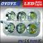 Ovovs super bright square 12v 18w led headlight motorcycle Interior/flashing/spotlight