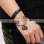 Hot Black Faxu Leather Camera Bicycle Fashion Bracelet