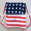 Wholesale cotton velour blue flower printed  supplier beach towel bag with drawstring