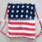 Super fashion American flag beach bag towel in reactive printing