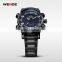 Hot Sale WEIDE 2015 Men Stainless Steel Men Digital Watch Led Watch Men Sports Quartz Male Diving watch WH-1101B-2