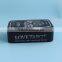 Rectangle metal tin box for playing cards or poker Tin box packaging with A variety of colors
