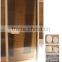 High quality and compeitive price Wooden doors with transparent glass KD7071                        
                                                                Most Popular