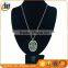 stainless steel colorful shell element pendant