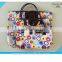 Printed polyester satin shoping bag