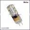 2014 new!!! 230v 3w 64led 3014 silicone g9 led light