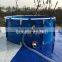 Indoor or outdoor blue or dark green PVC tarpaulin round or square fish ponds