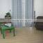 2016 new arrival curved shape 100% Polyester Linen Like Jacquard Window Curtain fabric