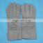 Hand made leather mitten fur skin double face fur /leather gloves,KZ140034