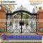 High quality new design wrought iron gate, iron main gate designs with best price made by Benxiang