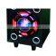 Double 10 inch karaoke bluetooth lighting amplifier speaker with EQ