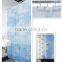 Yellow duck pattern factory professional produce 100%polyester shower curtains