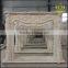 Custom marble fireplace European style interior decoration