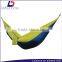 Portable parachute nylon fabric hammock swing