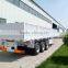 High quality hot sale 3 axles semi trailer side wall semi trailer / box trailer