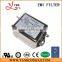 Single-phase multistage AC power line noise emi fiter