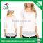 Ramax Custom Women Casual 3/4 Sleeve Round Neck Burnout T Shirts