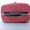 Double Zipper Pink Colored Cosmetic Bag