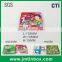 Square Magnetic Game of chess hinge tin box