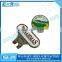 Golf shoes ball marker oval shape golf magnetic hat clip