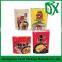 Customized printed wholesale price HDPE resealable stand up cooked chips food bag packaging in Dubai wholesale market