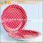 China custom printed disposable paper plates